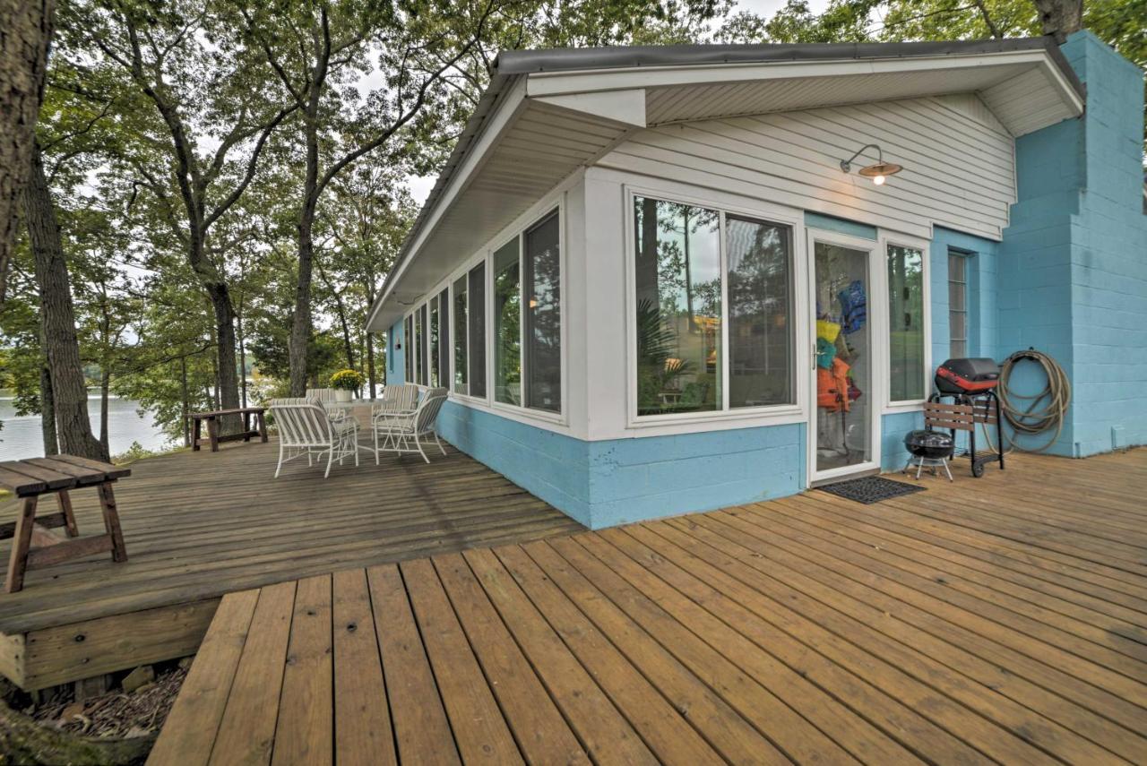 Kentucky Lake Cabin With Private Dock And Fire Pit New Concord Exterior photo