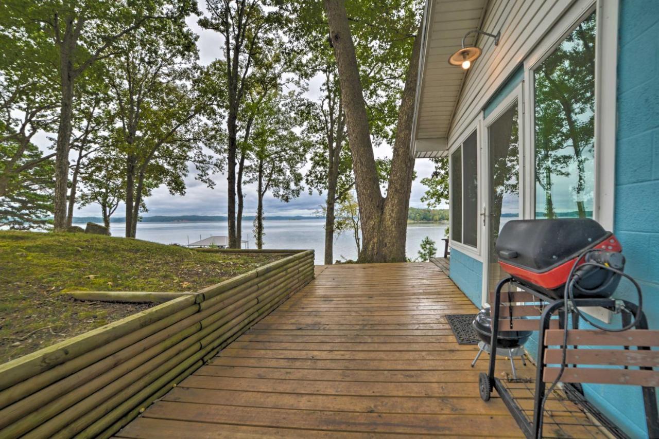 Kentucky Lake Cabin With Private Dock And Fire Pit New Concord Exterior photo